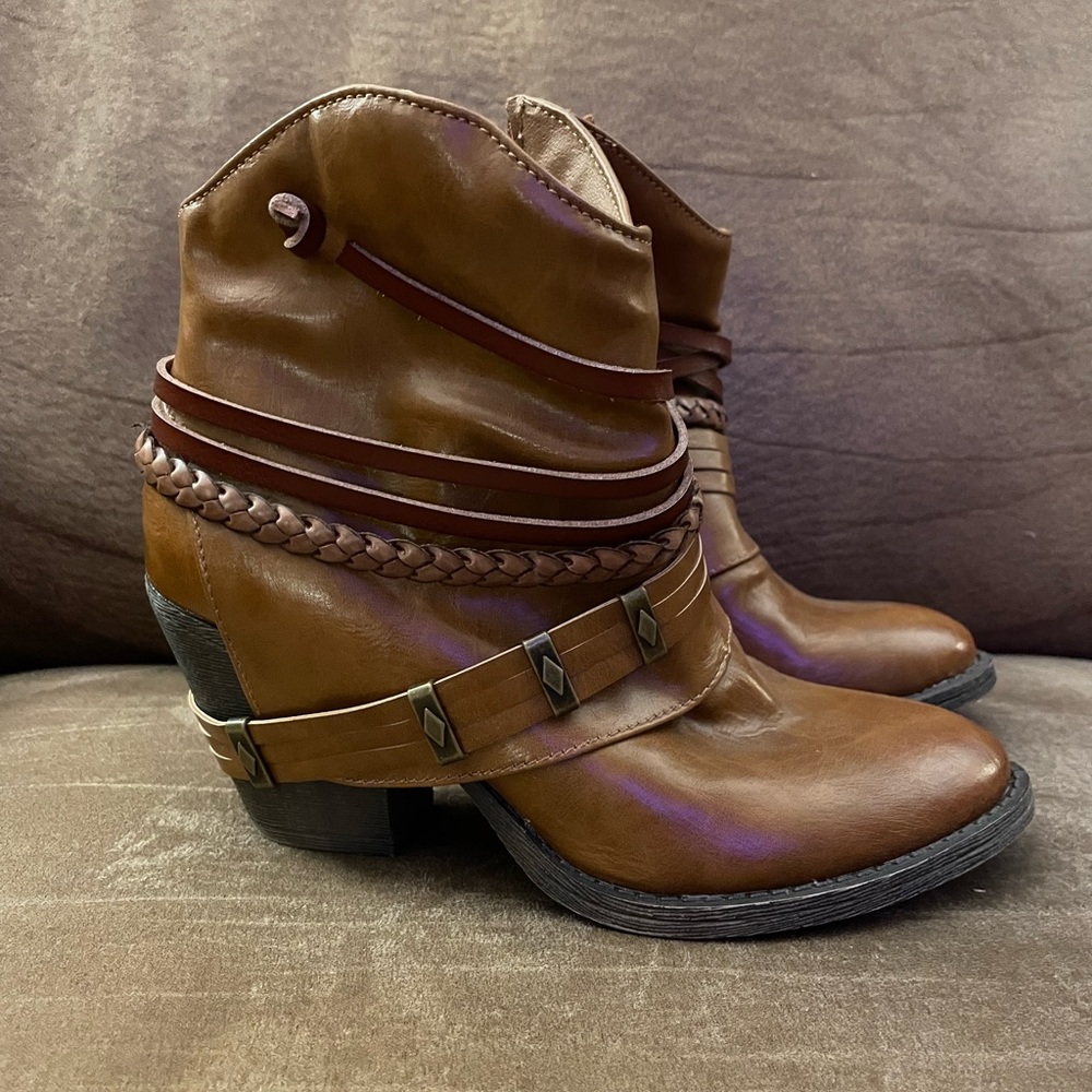 Ankle boots.